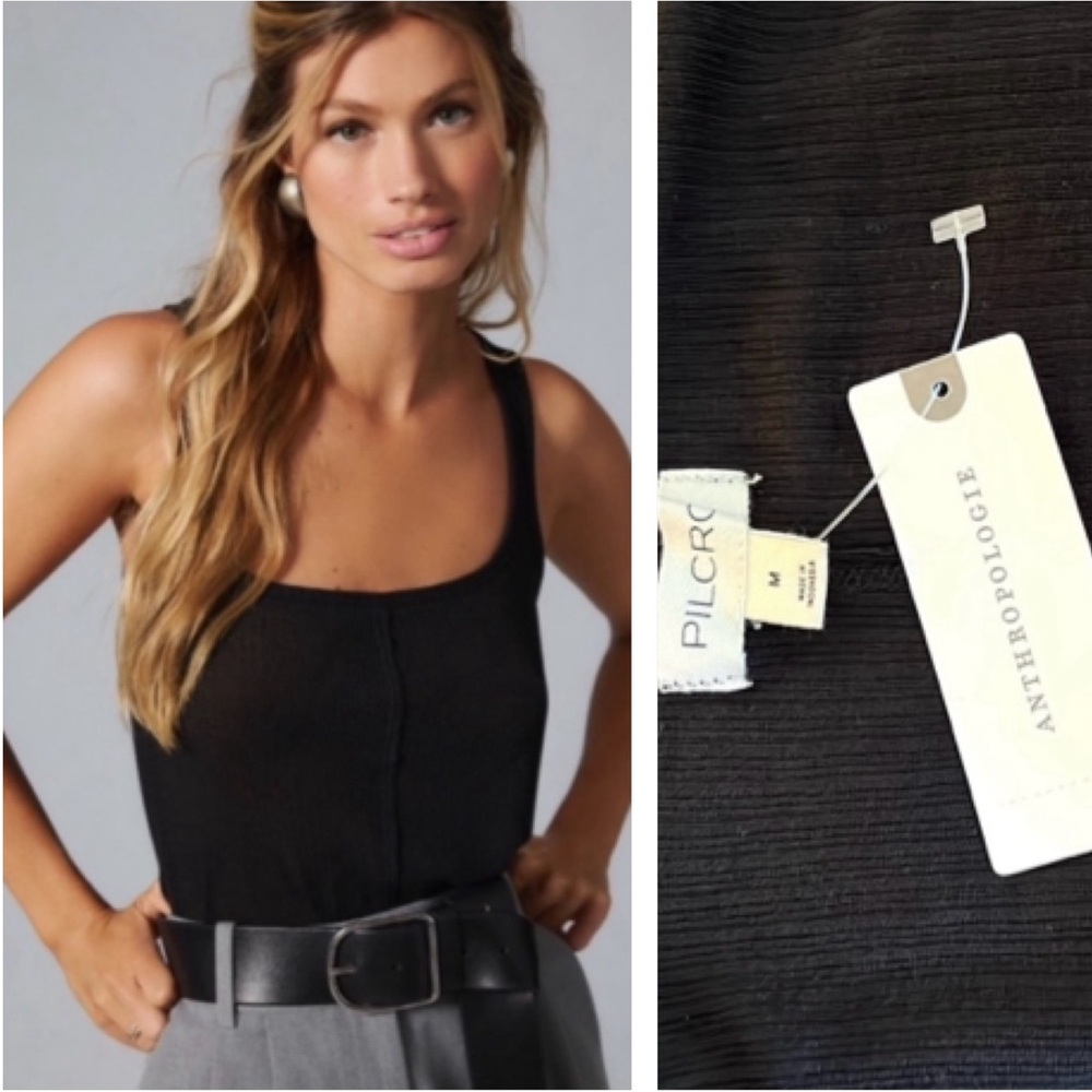 Anthropologie | Pilcro Scoop Neck Tank NWT